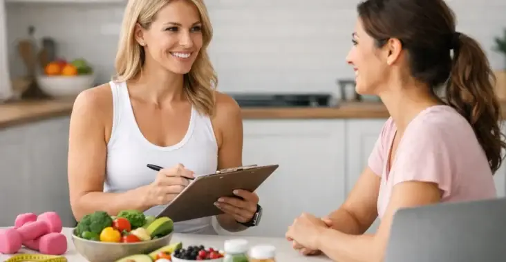 Ernährung Trainerin für Frauen werden